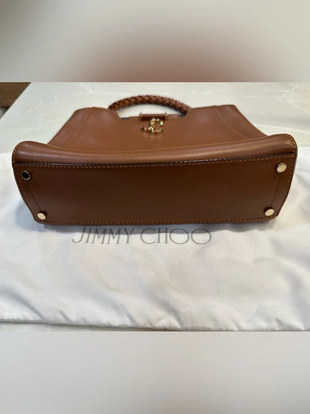 JIMMY CHOO VARENNE TOP HANDLE 2-WAY BAG